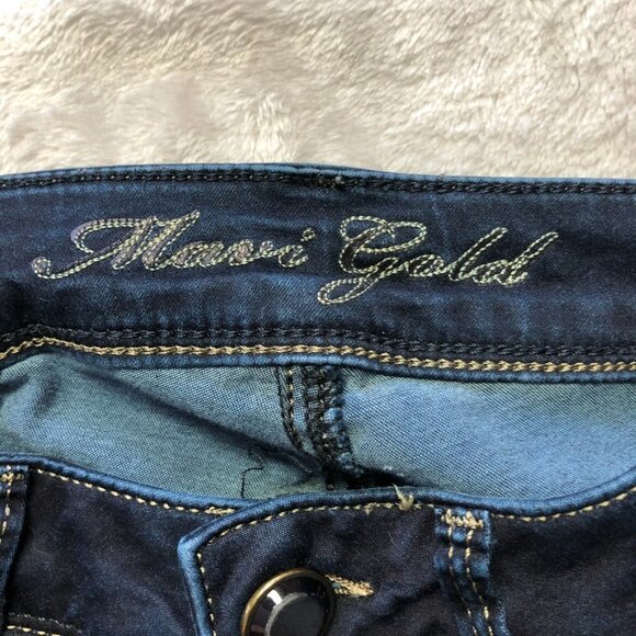 Mavi Gold Alexis Dark Wash Stretch Skinny Jeans Size 27 - Picture 4 of 11